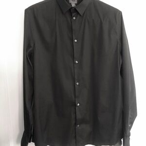 Men's Black H&M Dress Shirt